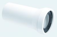 McAlpine WCCON3 rigid WC connector with adj length & plain end