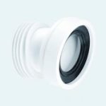 McAlpine WCCON7A WC connector 14 degree angle