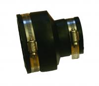 FLEXI-COUP 4" clay x3" cast iron/plastic