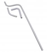 Sidewall flushpipe 3 peice 7ft