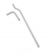 Backwall flushpipe 2 piece 5ft 6"