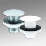 Cistern hole stopper – chrome 1