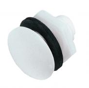 Cistern hole stopper - white