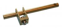 WC cistern adjustable lever arm - brass