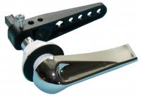 WC cistern handle - chromed plastic
