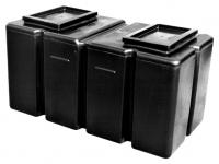 POLYTANK rectangular cold water tank - 18 gallon(82 litre) (LxWxH)