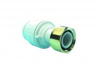 Speedfit white straight tap connector