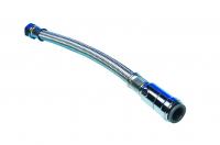 Speedfit braided hose & brass iso valve 300mm long - 15mm tube to tube