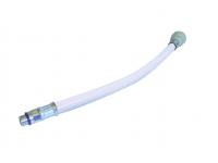 Speedfit white PVC hose for monobloc tap 300mm long - (pair)