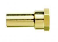 Speedfit DZR brass stem adaptor (female)