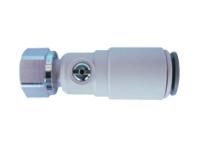 Speedfit plastic straight service valve 15mm x 1/2" (15SVSTC-W)