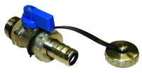 Speedfit UFH "Underfloor Heating" drain fill valve blue