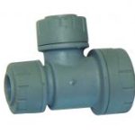 Polyplumb tee (Branch & End Reduced)