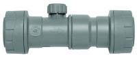 Polyplumb double check valve