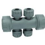 Polyplumb manifold 22mm x 10mm 4 port PB4822 1
