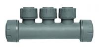 Polyplumb single side manifold 22mm x 10mm 4 port PB7622104