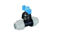 PLASSON 3407 plastic stoptap (compression ends)