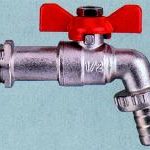 PLASSON 1/4 turn brass bibcock 2100