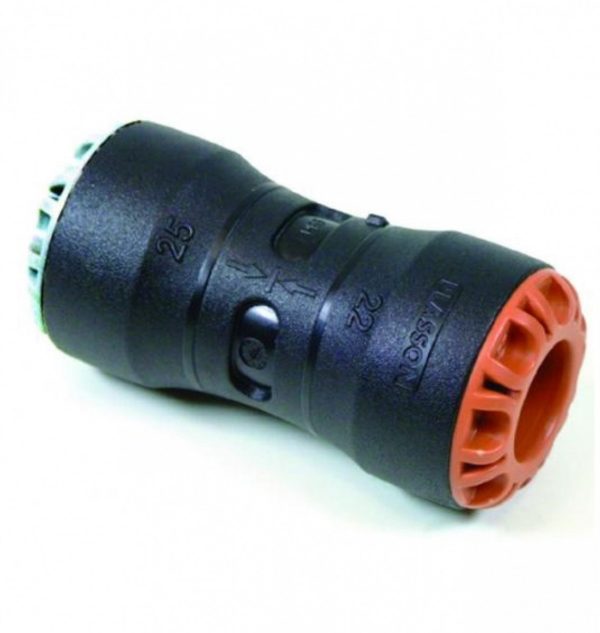 PLASS-ONE 1001C pushfit coupling PE to copper 1 PLASS-ONE 1001C pushfit coupling PE to copper