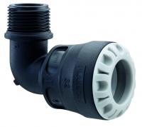 Plass-ONE elbow BSPT male 1085