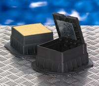 TALBOT black surface box for water
