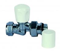 Giacomini Aquarius straight radiator valve 15mm