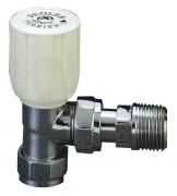 Pegler Terrier 367WH chrome angle radiator valve