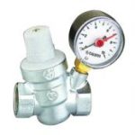 Caleffi 533241 pressure reducing valve with gauge (F X F)