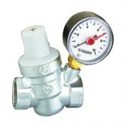 Caleffi 533241 pressure reducing valve with gauge (F X F)