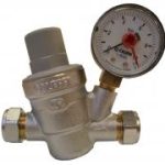 Caleffi 533841 pressure reducing valve with gauge (C x C) 1