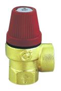 Caleffi 6 bar relief valve (no gauge) F x F