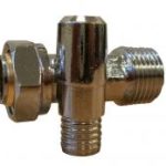 Caleffi Eclipse drain off tail piece