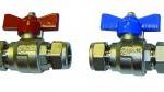 Altecnic T-bar valve (blue)