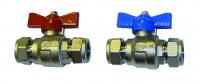 Altecnic T-bar valve (blue)