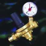 Watts automatic filling valve with gauge gauge M x F