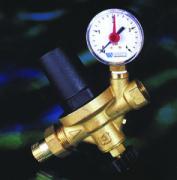 Watts automatic filling valve with gauge gauge M x F