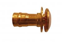 Boiler blow-off safety cowl solder ring