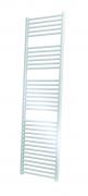 Towel warmer radiator - white flat ladder 600 x 690mm