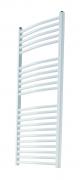 Towel warmer radiator - curved white