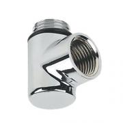 Towel warmer elbow CP 1/2" MxF