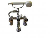 Eclipse pillar bath/shower mixer