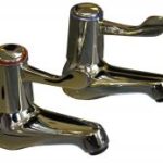 Eclipse 3″ lever basin taps (pair) 1