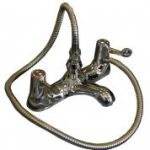 Eclipse 3″ lever bath shower mixer 1