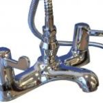 Eclipse cross head bath shower mixer