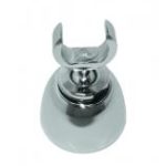 Victoriana shower wall bracket - chrome
