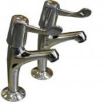 Eclipse 3" lever sink taps (pair)