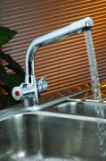 1/4 turn chrome monobloc sink mixer