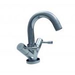 OCTAVO-L twin lever monobloc basin mixer