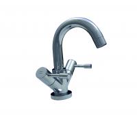 OCTAVO-L twin lever monobloc basin mixer