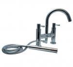OCTAVO-L twin lever bath/shower mixer